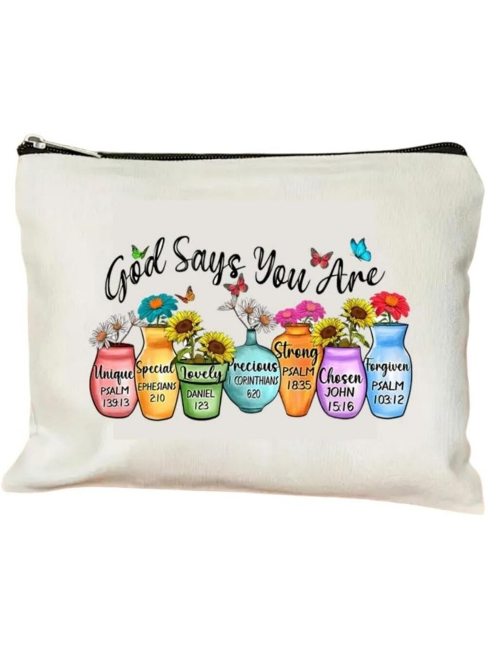 Adorable Travel Makeup Bag - Lightweight Cosmetic Organizer & Versatile Coin